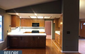 HOME REMODEL – BEFORE AND AFTER